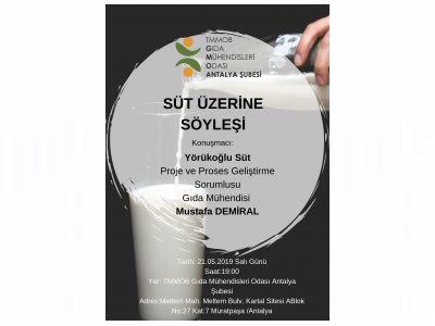 SÜT ÜZERİNE SÖYLEŞİ