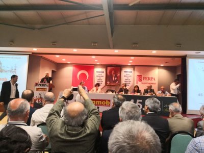 TMMOB 45 DÖNEM 3 DANIŞMA KURULU TOPLANTISI İSTANBUL`DA YAPILDI