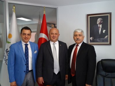 TÜRKİYE TOHUMCULAR BİRLİĞİ TÜRKTOB YÖNETİM KURULU BAŞKANI ODAMIZI ZİYARET ETTİ