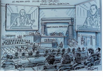 GEZİ DAVASI İLK DURUŞMASINA KATILDIK