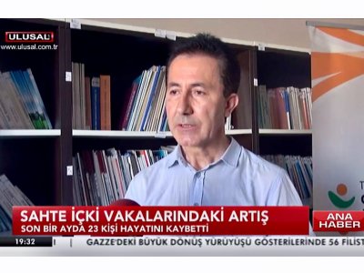 ULUSAL KANALSAHTE İÇKİ VAKALARINDAKİ ARTIŞŞUBE BAŞKANIMIZ ZAFER ŞENYURT RÖPORTAJ 