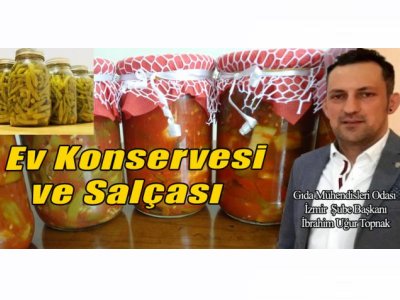 HABER HÜRRİYETİ: KONSERVE VE SALÇA