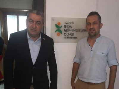 CUMHURİYET HALK PARTİSİ İZMİR MİLLETVEKİLİ SAYIN BEDRİ SERTER 6 EYLÜL 2019 TARİHİNDE ŞUBEMİZİ ZİYARET ETTİ