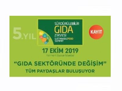 5 SÜRDÜRÜLEBİLİR GIDA ZİRVESİDUYURU