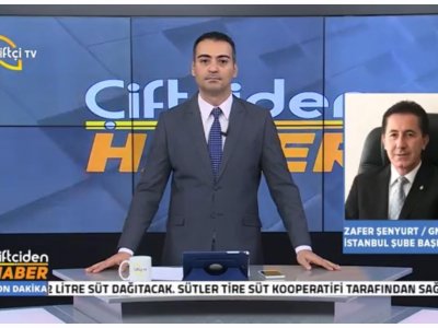ÇİFTÇİ TVGIDA GÜVENLİĞİ GIDA HİLELERİ DÜNYA GIDA GÜNÜŞUBE BAŞKANI ZAFER ŞENYURT CANLI YAYIN KONUĞU