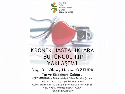 KRONİK HASTALIKLARA BÜTÜNCÜL TIP YAKLAŞIMI SÖYLEŞİSİ