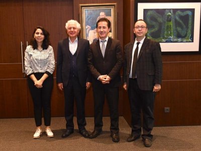 ŞİŞLİ BELEDİYE BAŞKANI MUAMMER KESKİN ZİYARET EDİLMİŞTİR