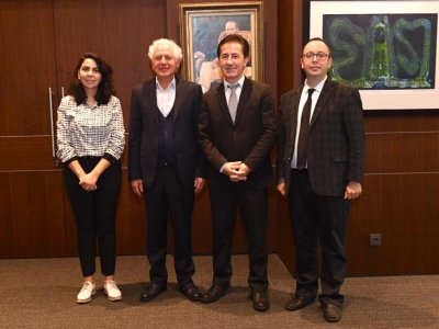 ŞİŞLİ BELEDİYE BAŞKANI MUAMMER KESKİN ZİYARET EDİLMİŞTİR