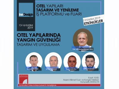`OTEL YAPILARINDA YANGIN YÖNETMELİĞİ` PANELİ