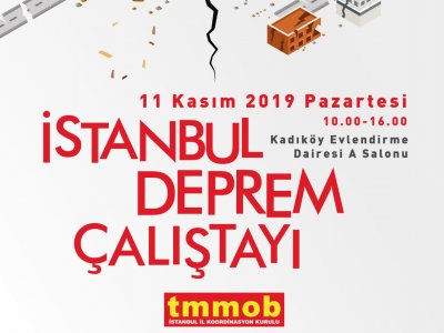 İSTANBUL DEPREM ÇALIŞTAYI DUYURUSU11 KASIM 2019