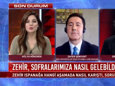 HABERTÜRK TVGIDA ZEHİRLENMELERİŞUBE BAŞKANIMIZ ZAFER ŞENYURT RÖPORTAJ