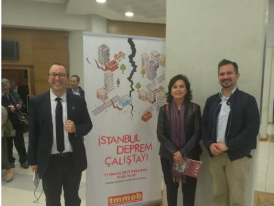 TMMOB İSTANBUL İKK İSTANBUL DEPREM ÇALIŞTAYI`NA KATILDIK