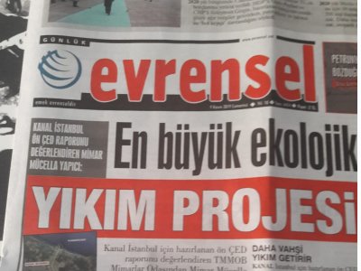 DEPREM ÇALIŞTAYI GAZETE DEMEÇLERİYK 2 BAŞKANI CSELÇUK ESEN