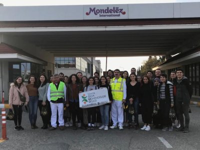 İSTANBUL TEKNİK ÜNİVERSİTESİ ÖĞRENCİ TEMSİLCİLİĞİMİZ MONDELEZ INTERNATİONAL FABRİKASINA TEKNİK GEZİ GERÇEKLEŞTİRDİLER 