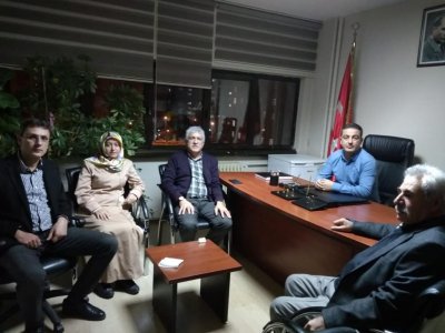 SELÇUK ÜNİVERSİTESİ GIDA MÜHENDİSLİĞİ BÖLÜM BAŞKANI PROFDRMUSTAFA KARAKAYA BEY ŞUBEMİZİ ZİYARET ETTİ