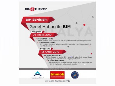 `GENEL HATLARI İLE BIM` SEMİNERİ