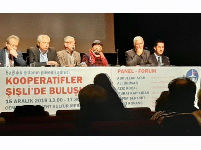 KOOPERATİFLER BULUŞMASININ PANELİNDE KONUŞMACI OLDUK