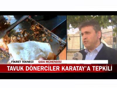 KANAL D VE DEMİRÖREN HABER AJANSITAVUK DÖNERODAMIZ ÜYESİ FUAT TEKNECİ RÖPORTAJ