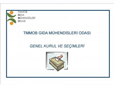 KONYA ŞUBE 8 OLAĞAN GENEL KURULU VE ODA GENEL KURULU DELEGE SEÇMEN LİSTELERİ ASKIDA
