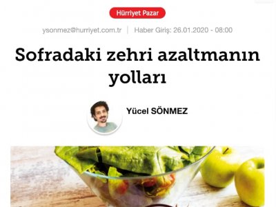 HÜRRİYET KELEBEKSOFRADAKİ ZEHRİ AZALTMANIN YOLLARIYK ÜYESİ NURAY GÜNGÖROĞLU