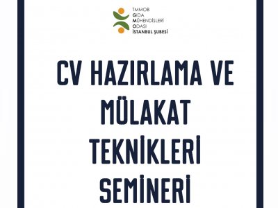 CV HAZIRLAMA VE MÜLAKAT TEKNİKLERİ SEMİNERİDUYURU