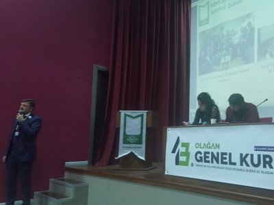 TMMOB PEYZAJ MİMARLARI ODASI İSTANBUL ŞUBESİ 13 OLAĞAN GENEL KURUL TOPLANTISI`NA KATILDIK