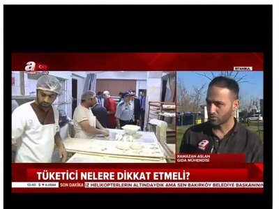 AHABERTÜKETİCİ GIDA ALIRKEN NELERE DİKKAT ETMELİRAMAZAN ASLAN RÖPORTAJ