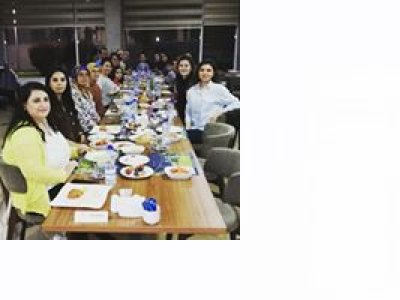 İFTAR YEMEĞİNDE BULUŞTUK