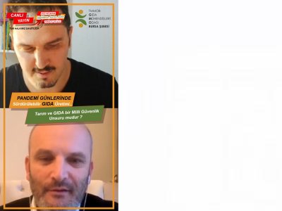 INSTAGRAM CANLI YAYINI ``PANDEMİ GÜNLERİNDE SÜRDÜRÜLEBİLİR GIDA ÜRETİMİ’’