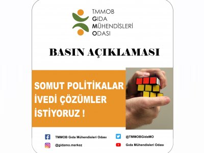BASIN AÇIKLAMASI: SOMUT POLİTİKALAR İVEDİ ÇÖZÜMLER İSTİYORUZ