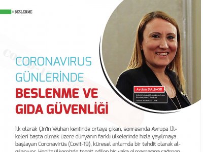 FOOD TİME DERGİSİKORONAVİRÜS SÜRECİNDE GIDA GÜVENLİĞİ VE BESLENME2BAŞKAN AYDAN DALBASTI