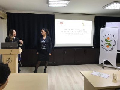 BUGÜN `İSTİHDAMI ZORUNLU PERSONELİN İŞ YERİNDEKİ SORUMLULUKLARI` KONULU SEMİNERİMİZİ BAŞARIYLA GERÇEKLEŞTİRDİK