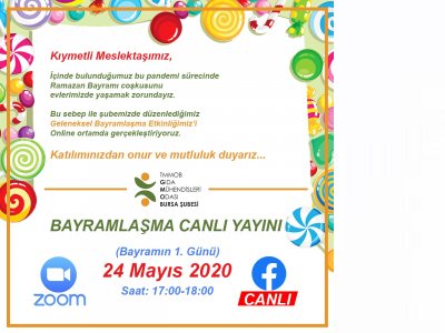 GELENEKSEL BURSA ŞUBE BAYRAMLAŞMASIONLİNE 