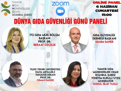 DÜNYA GIDA GÜVENLİĞİ GÜNÜ PANELİMİZİ ONLİNE GERÇEKLEŞTİRDİK