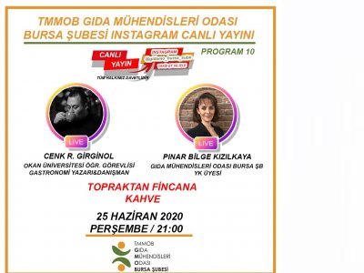 TOPRAKTAN FİNCANA KAHVEINSTAGRAM CANLI YAYINI