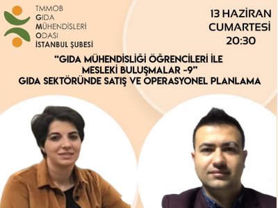 GIDA MÜHENDİSLİĞİ ÖĞRENCİLERİ İLE MESLEKİ BULUŞMALARIMZIN 9SUNU GERÇEKLEŞTİRDİK
