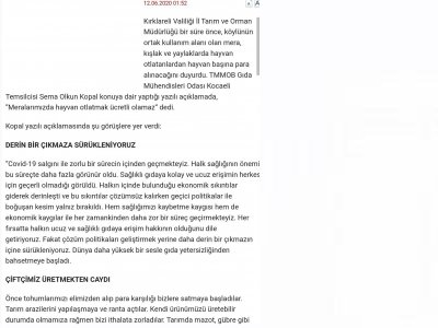 MERALAR ÇİFTÇİYE ÜCRETLİ OLAMAZ ÇİFTÇİYE ÜCRETLİ OLAMAZ