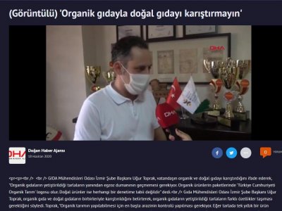 MYNET: ORGANİK GIDAYLA DOĞAL GIDAYI KARIŞTIRMAYIN