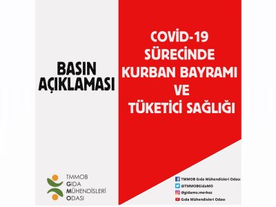 COVİD19 SÜRECİNDE KURBAN BAYRAMI VE TÜKETİCİ SAĞLIĞI