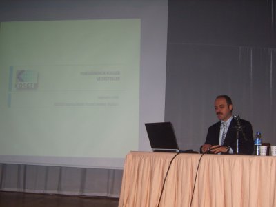 GIDA SEKTÖRÜNE YÖNELİK KOSGEB HİBE VE TEŞVİKLERİ BİLGİLENDİRME SEMİNERİ GERÇEKLEŞTİRLDİ