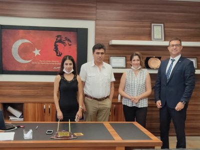 ESENYURT İLÇE TARIM VE ORMAN MÜDÜRÜ SAYIN ÖZGÜR UZUN`U ZİYARET ETTİK