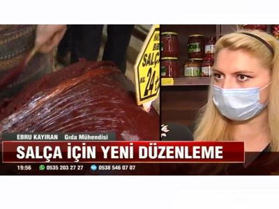 STAR TV ANA HABERSALÇA VE BENZERİ ÜRÜNLER TEBLİĞİ EBRU KAYIRAN RÖPORTAJ