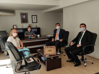 ŞİŞLİ İLÇE TARIM VE ORMAN MÜDÜRÜ SAYIN HARUN SİVRİKAYA`YI ZİYARET ETTİK