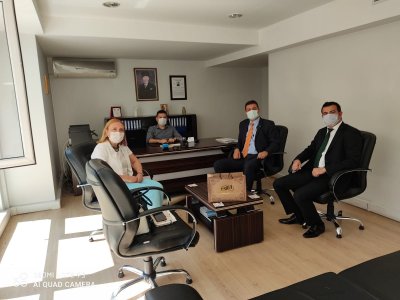 ŞİŞLİ İLÇE TARIM VE ORMAN MÜDÜRÜ SAYIN HARUN SİVRİKAYA`YI ZİYARET ETTİK