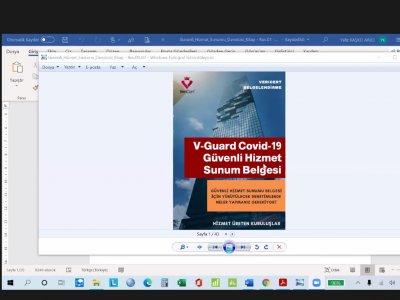 19 EYLÜLDE COVİD19 PANDEMİSİNDE GÜVENLİ GIDA ÜRETİMİ SEMİNERİMİZİ ONLİNE GERÇEKLEŞTİRDİK