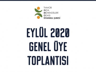 30 EYLÜL ONLİNE GENEL ÜYE TOPLANTISI DUYURUSU