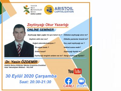 ZEYTİNYAĞI OKUR YAZARLIĞISEMİNERİONLİNE