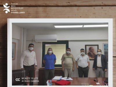 YILDIZ TEKNİK ÜNİVERSİTESİ GIDA MÜHENDİSLİĞİ BÖLÜM BAŞKANI ZİYARET EDİLDİ