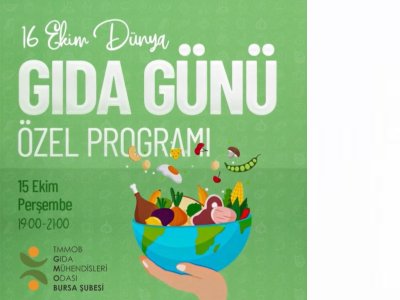 16 EKİM DÜNYA GIDA GÜNÜ ÖZEL PROGRAMIONLİNE