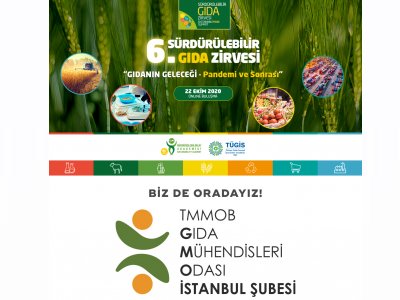 SÜRDÜRÜLEBİLİR GIDA ZİRVESİ’NDE PANDEMİ SONRASINDA GIDANIN GELECEĞİ KONUŞULACAK